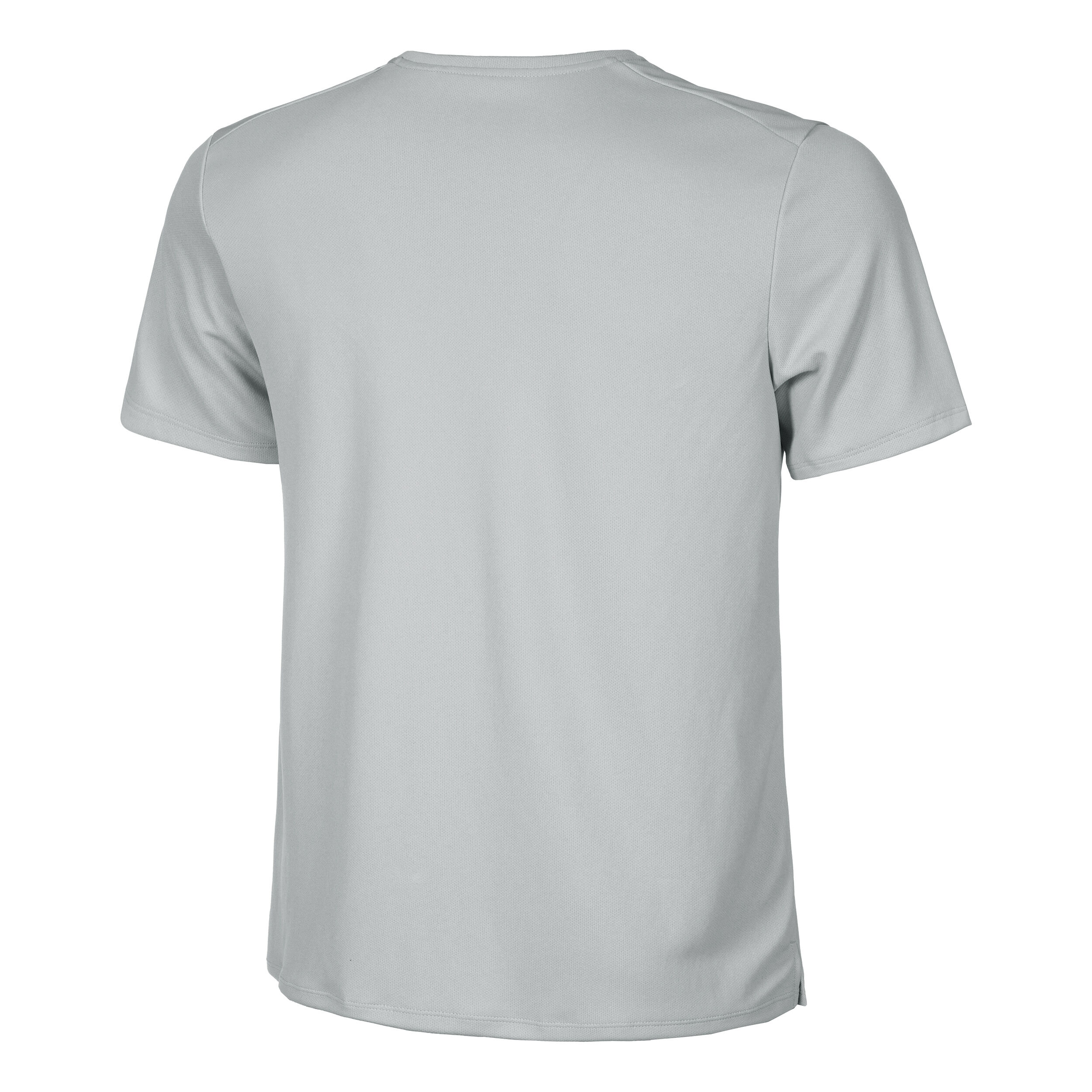 Nike Dri-Fit Miler Dri-Fit Miler UV Maillot De Course Hommes - Gris Clair