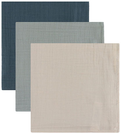 Liewood Spucktücher - Musselin - 3er-Pack - 65x65 cm - Lewis - D