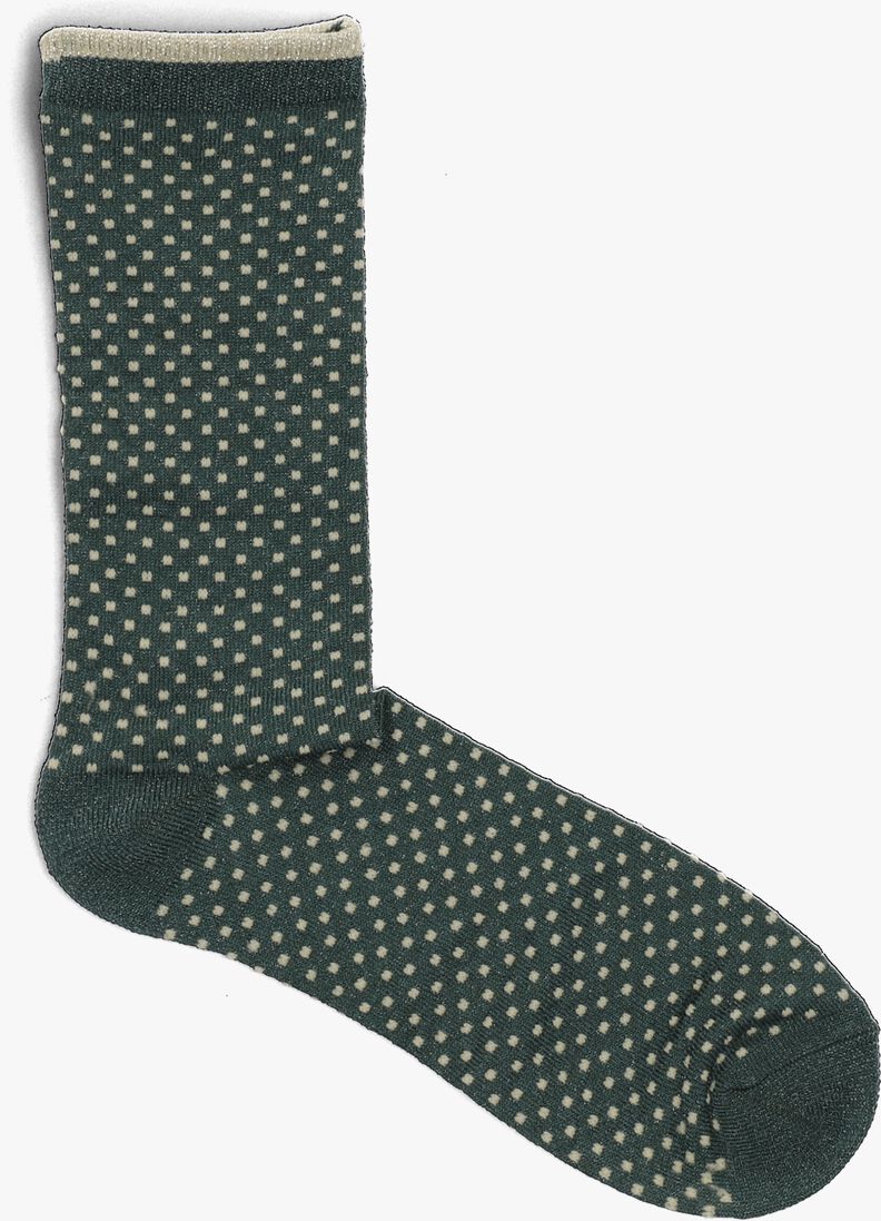 BECKSONDERGAARD groene becksondergaard sokken ditsy glitter sock