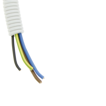 Voorbedrade Buis 16 mm 3 x 2,5mm²   1 x 1,5mm² 25 Meter