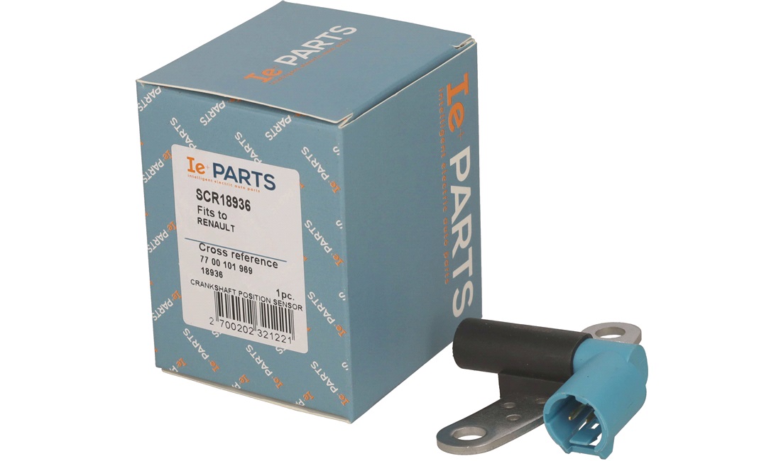 Impulsensor, krumtapaksel