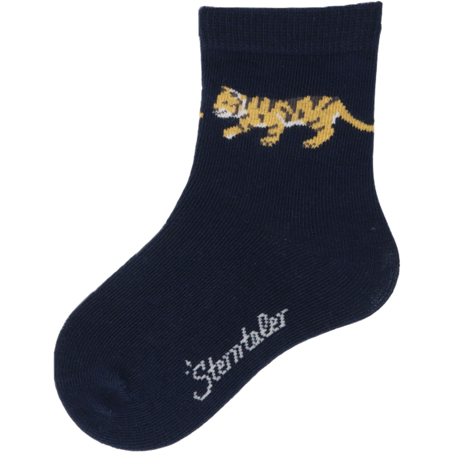 Sterntaler Socken 3er-Pack Krokodil marine
