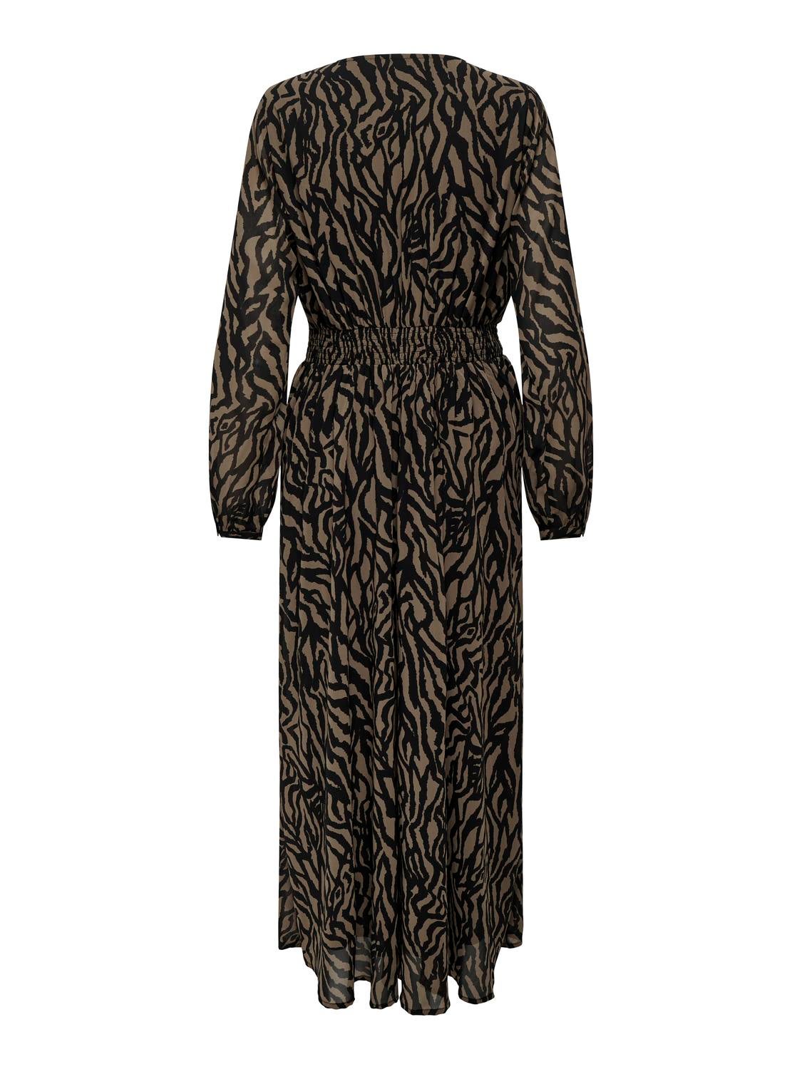 ONLSTAR Langes Kleid Walnut