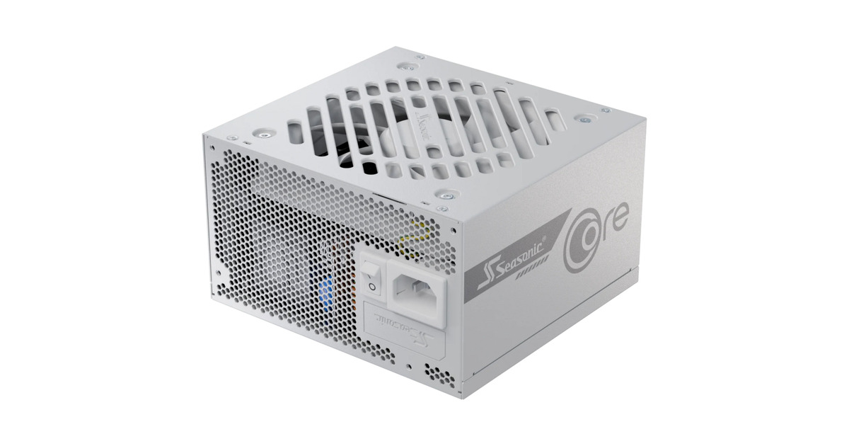 SeasonicCore GX-650-V2-WHITE modulaire 650 watt voeding   (Wit, 1x 12V-2x6, 2x PCIe)