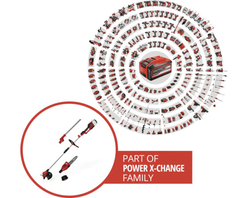 Einhell Power X-Change GT GE-LM 36/4 in1 Snoerloze Multitool zonder accu en lader