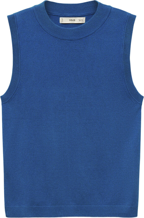 MANGO Knitted top with wide straps 53