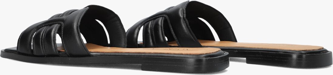 zwarte notre-v slippers as-14135