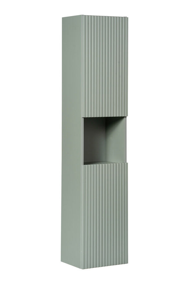 Comad Reed Green kolomkast ribbelfront 140cm groen