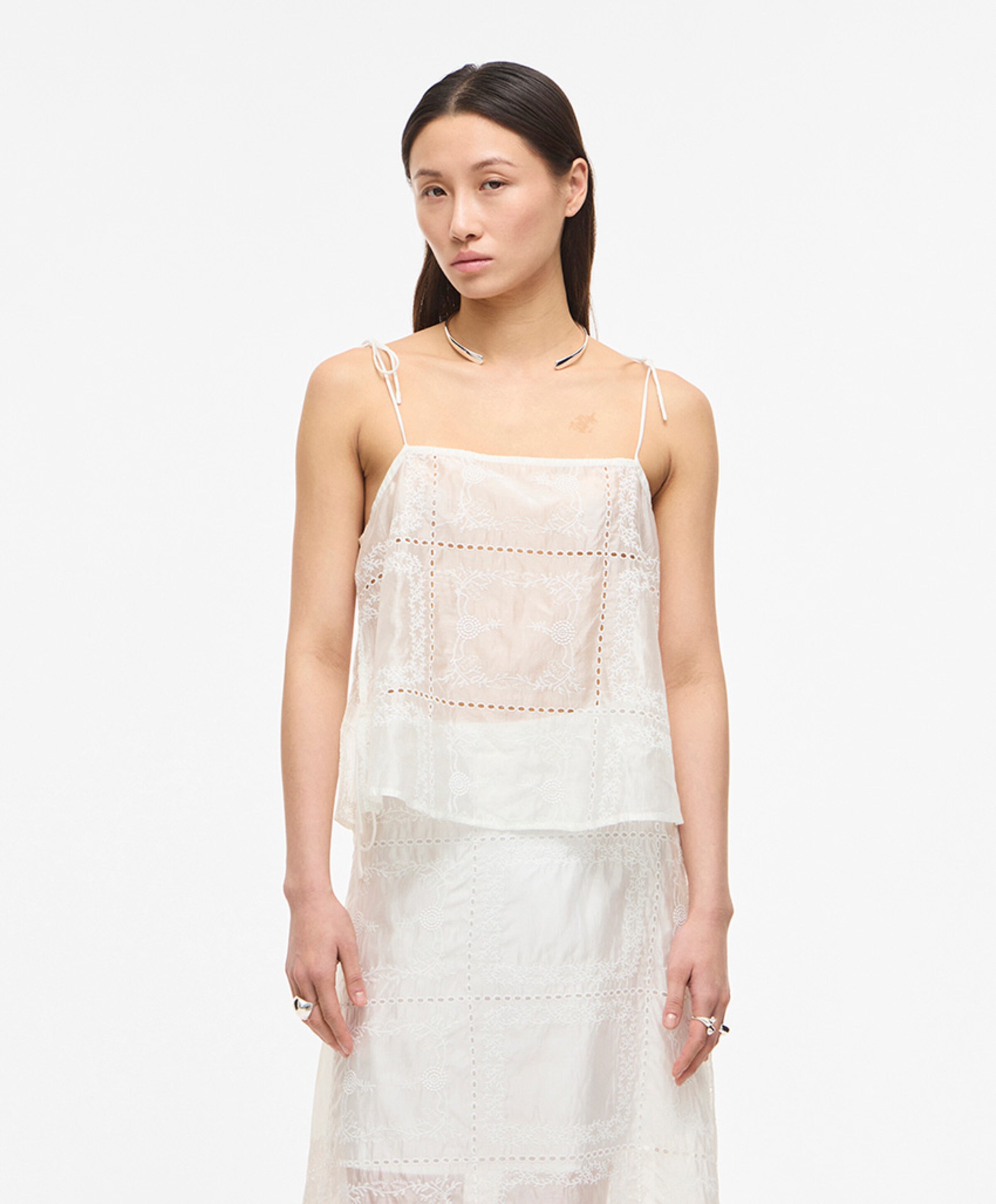 Rouge Edit Dames top ecru