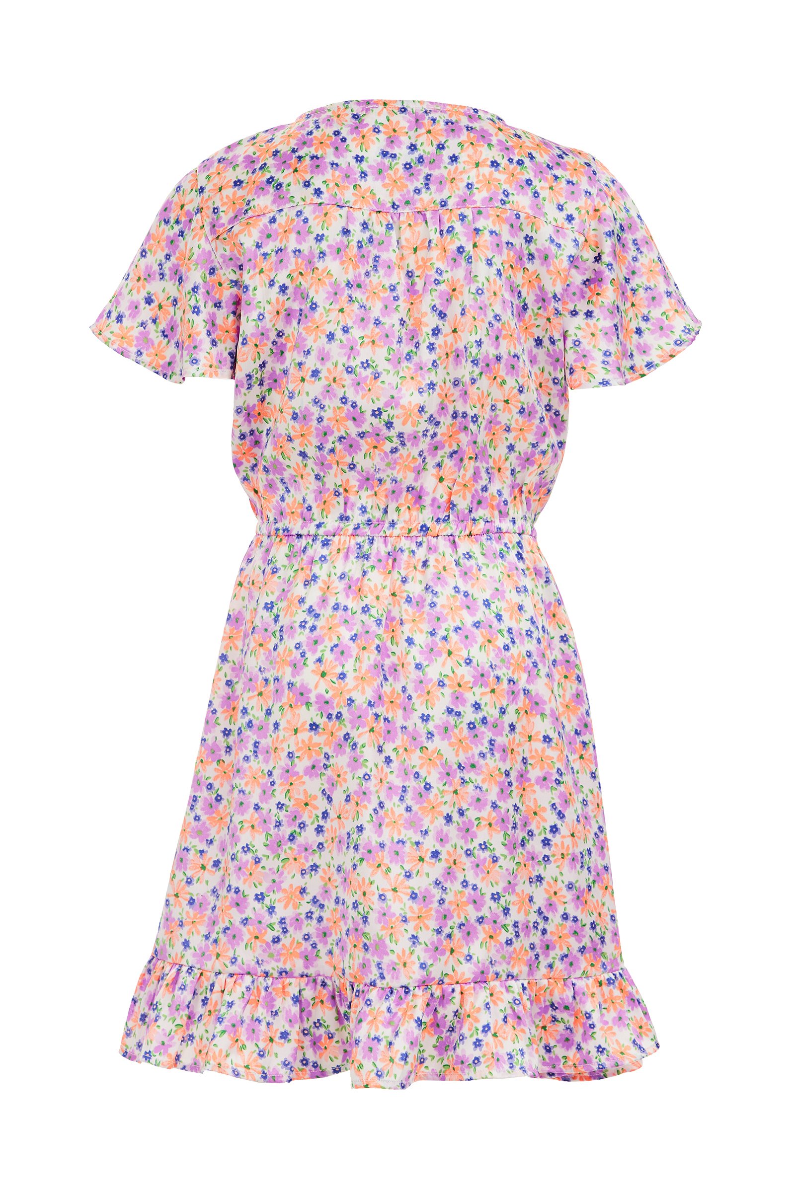 Meisjes jurk met dessin WE Fashion All-over print