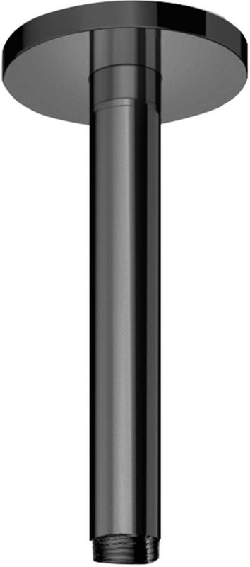Plafondbuis Hotbath Cobber Rond 15 cm Zwart Chroom