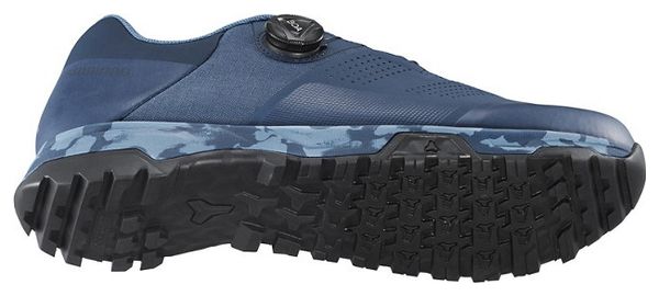 Paires de Chaussures de Vélo Shimano ET700 Bleu