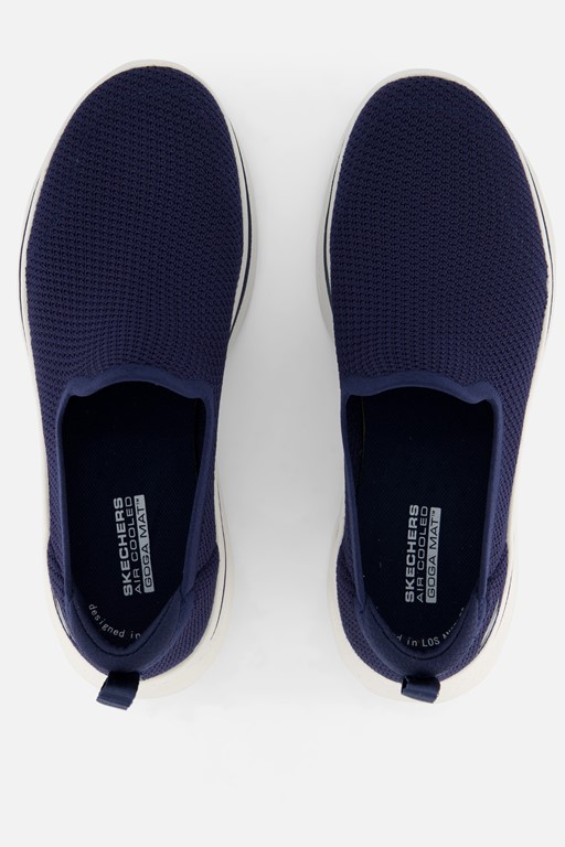Skechers Go Walk 7 Slip On Instappers blauw