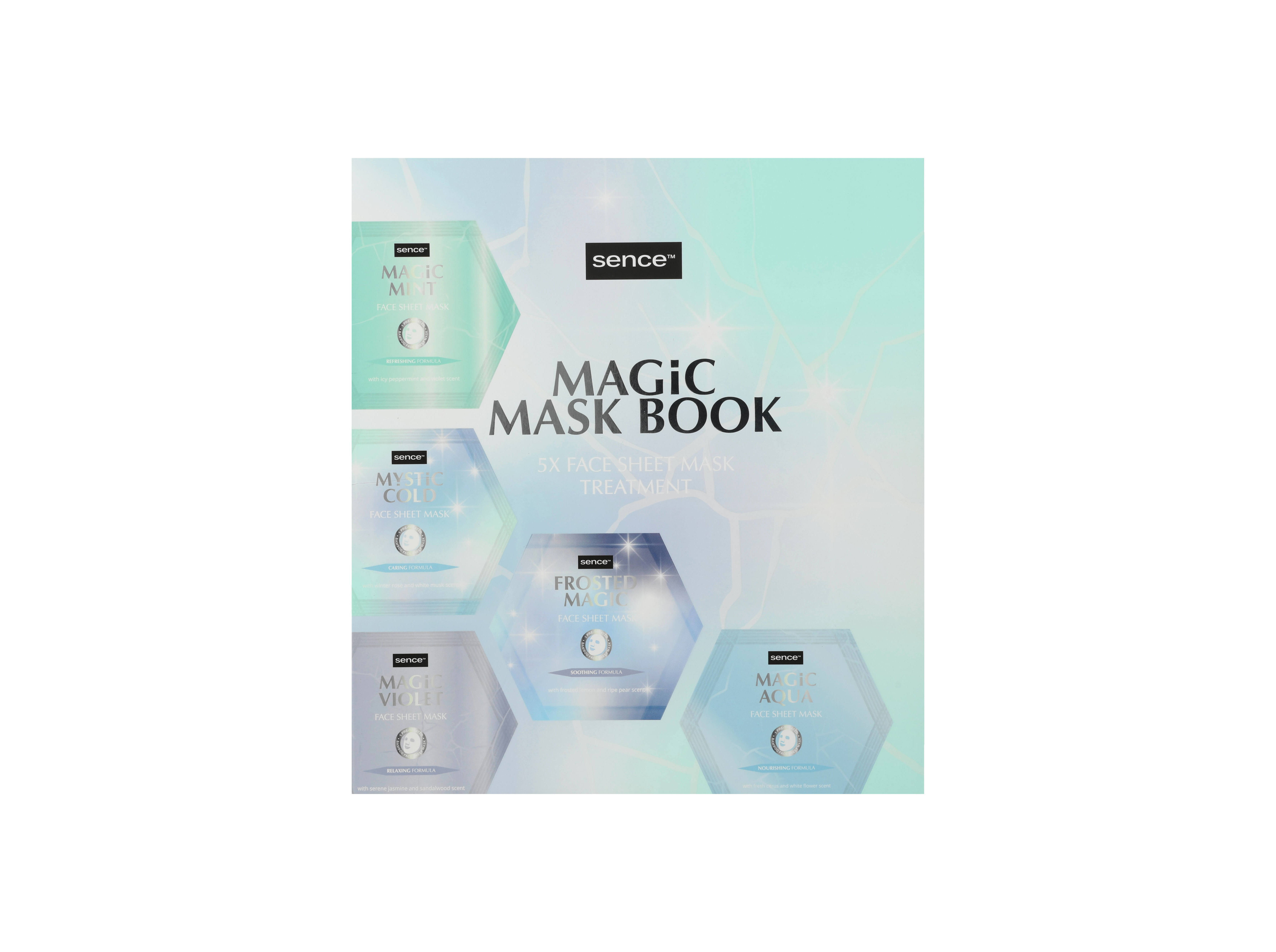 CONJUNTO SENCE MÁSC. FACIAIS MYSTIC COLD 5UN