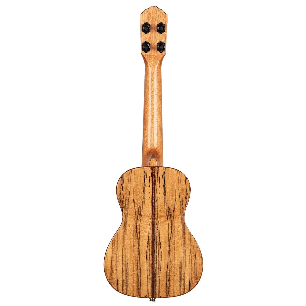 Ortega RUET-SMA Elite Series Concert Size Ukulele Spalted Maple elektrisch-akoestische concert ukelele met gigbag