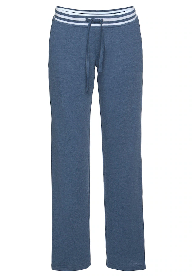 Arizona Pyjama, 2 Stk. mit gestreiften Bündchen