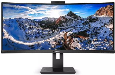 Philips 346P1CRH - QHD Ultrawide Webcam Monitor - USB-C 90w - 34 inch