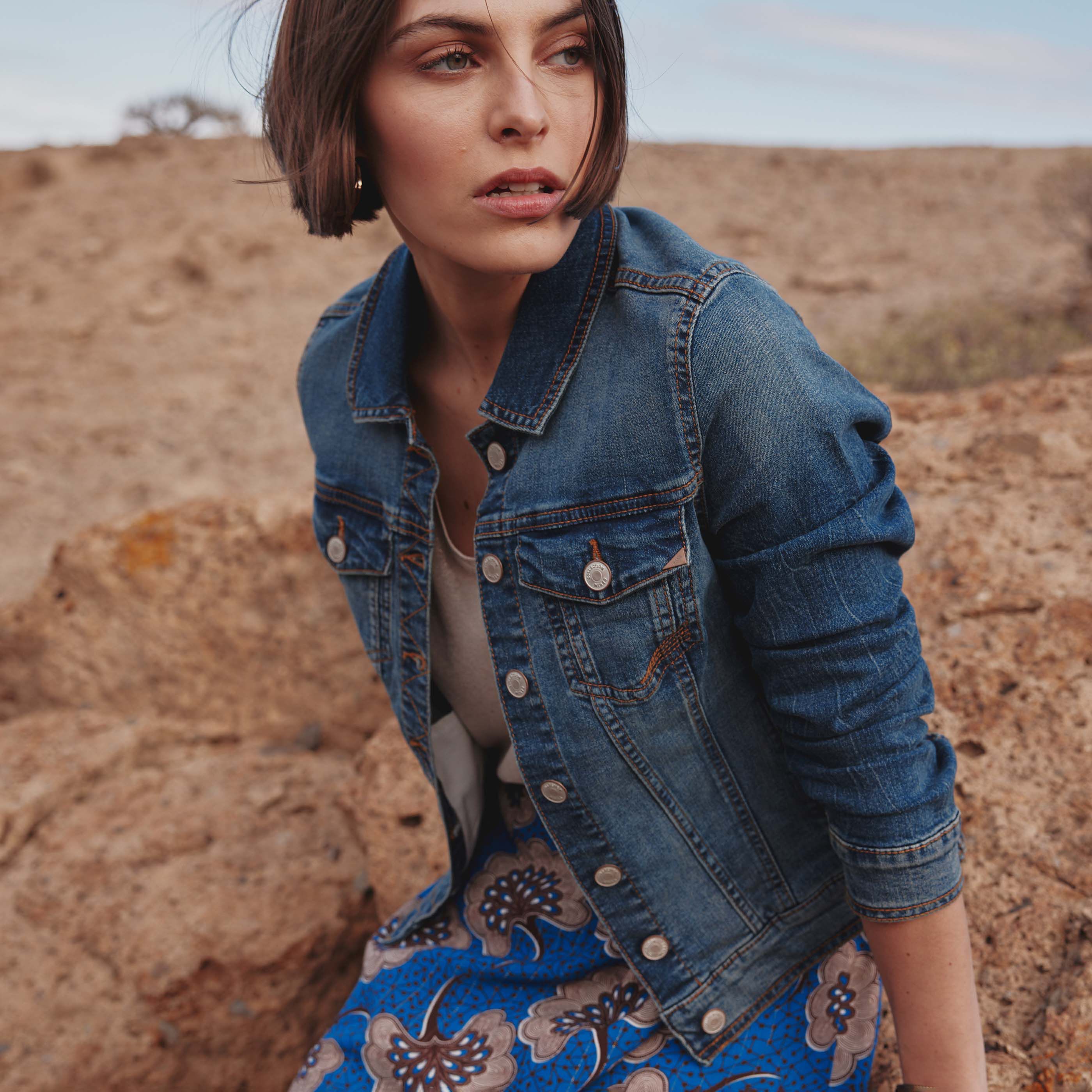 Veste en jean femme - STONE