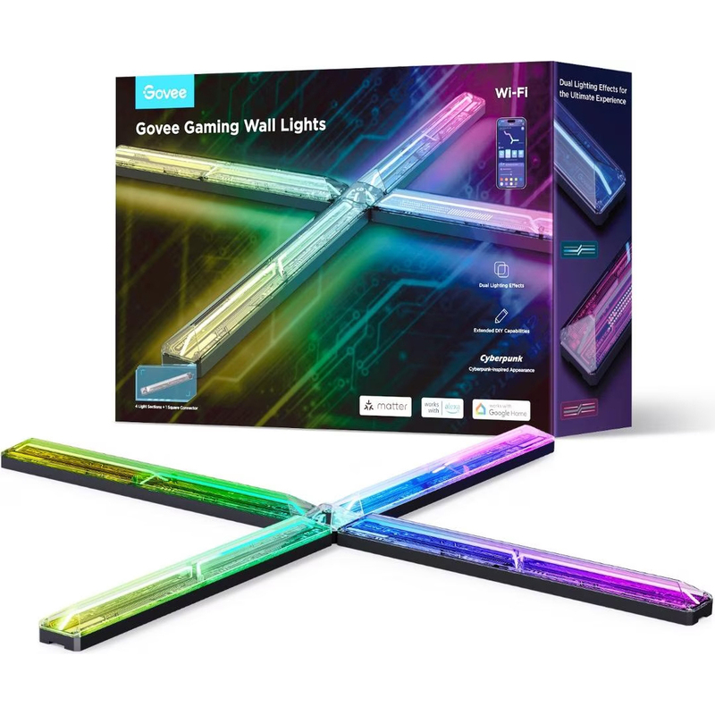 Govee Gaming Wandleuchte, multicolor