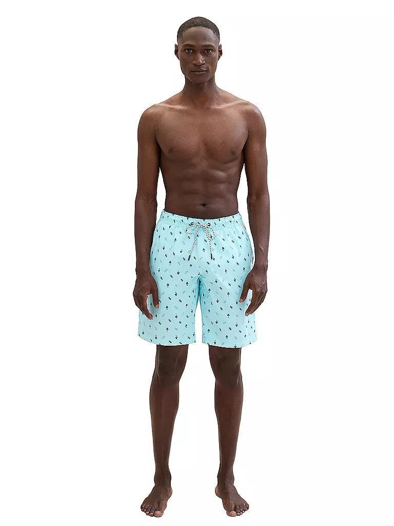 TOM TAILOR Badeshorts hellblau