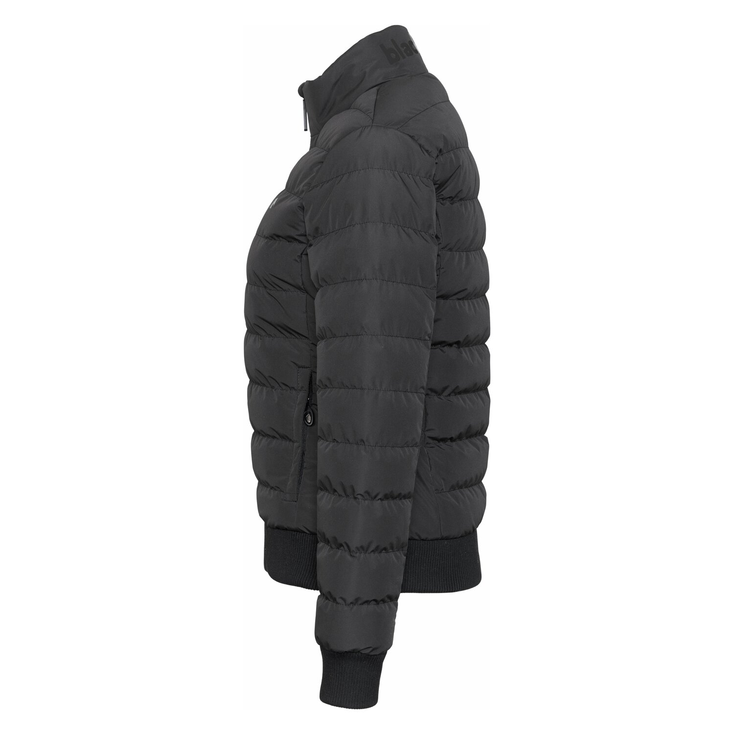black forest Steppjacke mit Stehkragen  - black