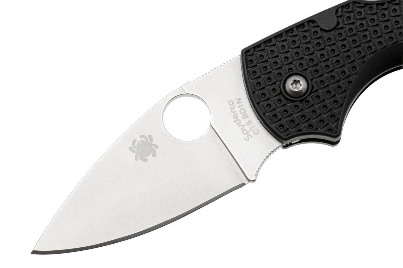 Spyderco Lil’ Native Lightweight Backlock C230PBK Black FRN, zakmes