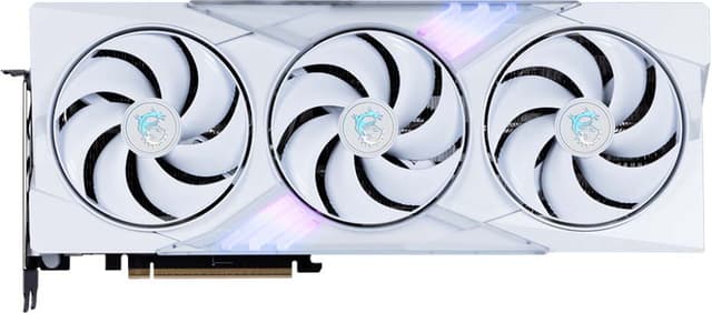MSI GeForce RTX 5070 Ti GAMING TRIO OC 16 GB grafikkort (hvid)