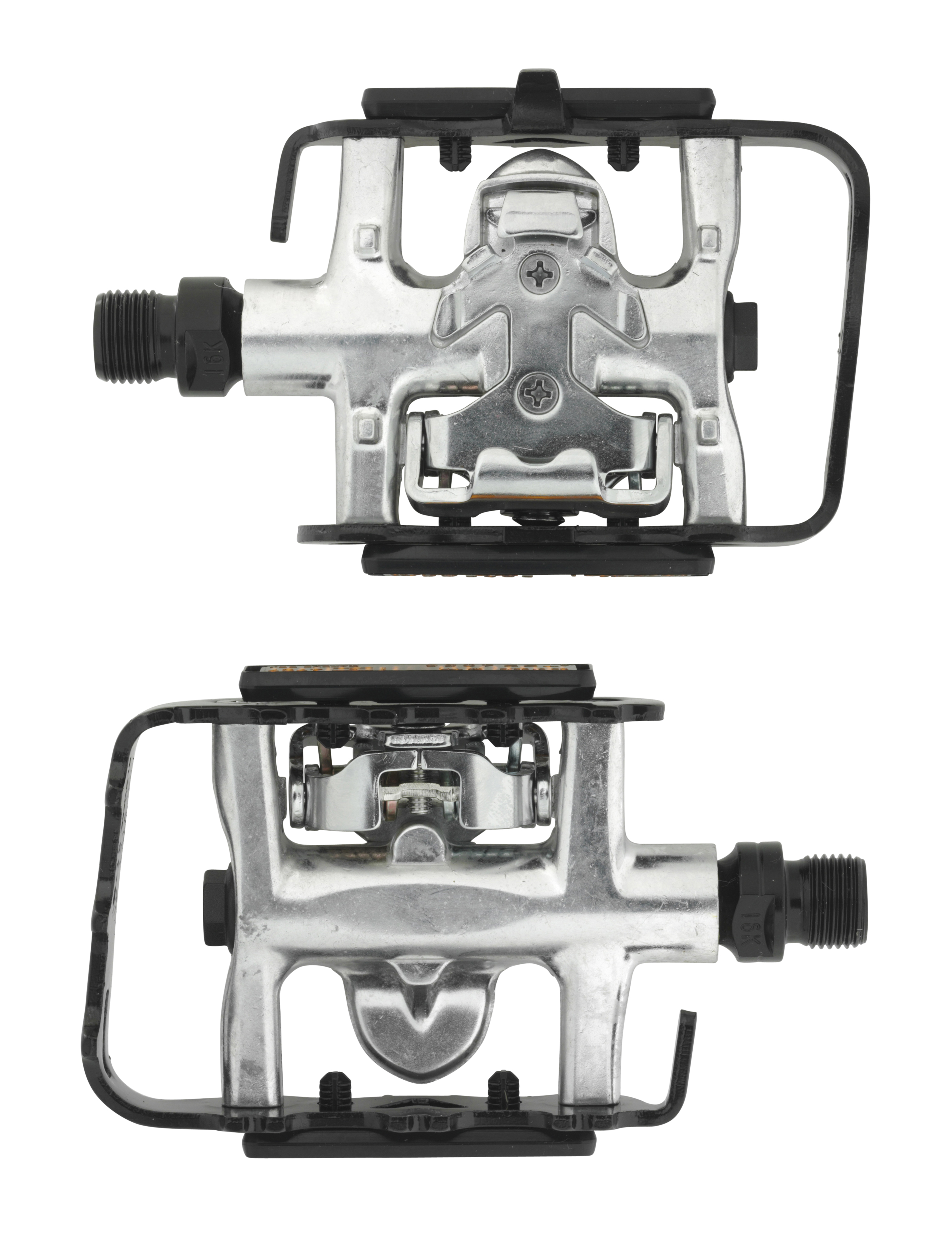 Pedal SPD/Std. Vp131Kombi Sølv/sort