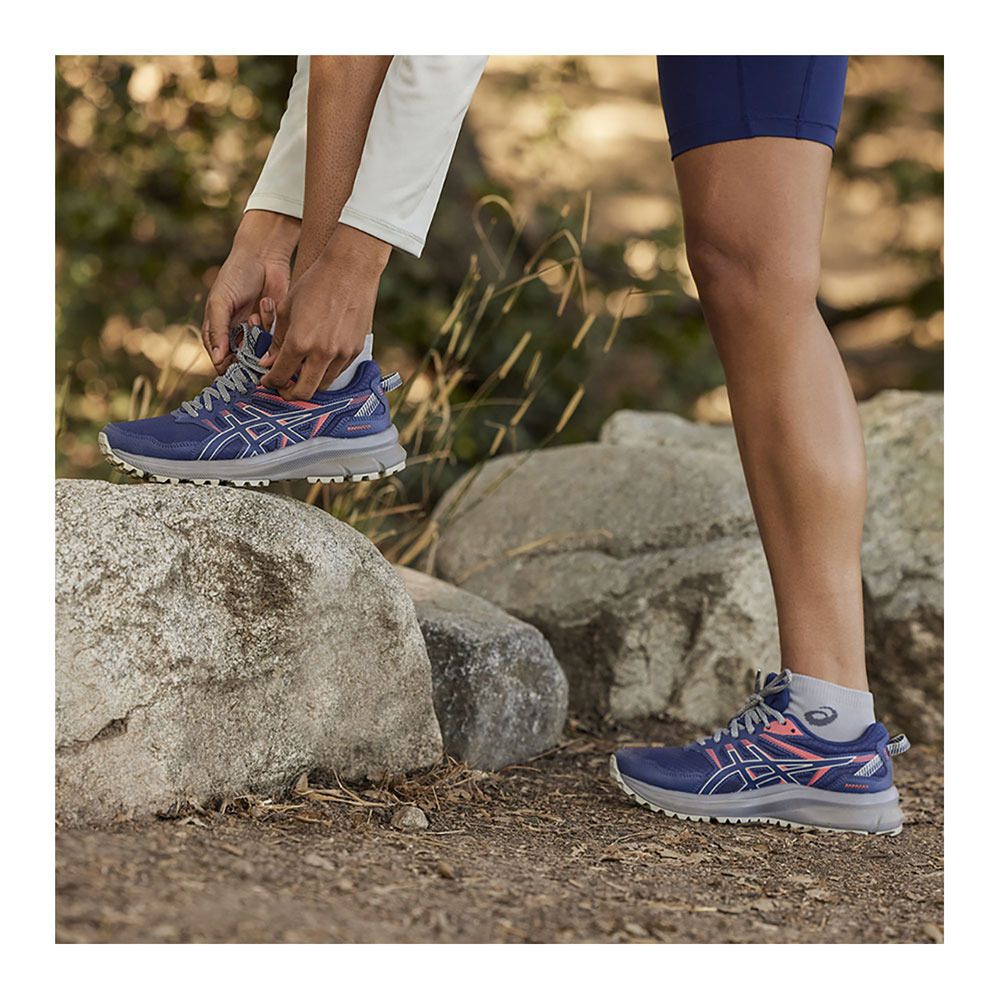 Asics TRAIL SCOUT™ 2 - Chaussures trail Femme indigo blue/light sage