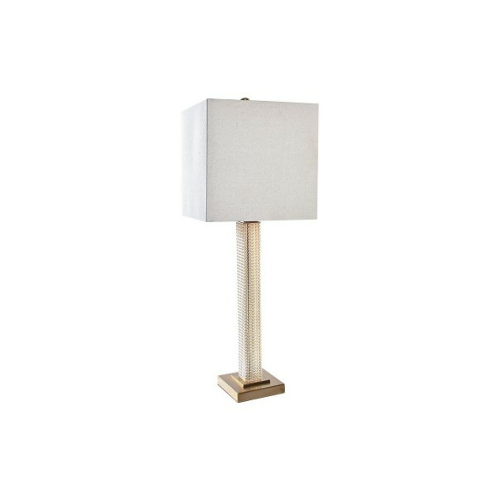 Lampe de bureau beige doré 220 v 50 w (28 x 28 x 76 cm)