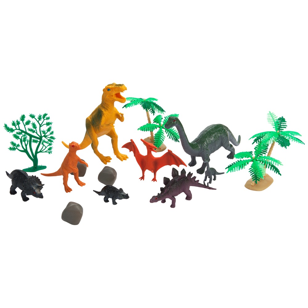 60-teiliges Dinosaurier-Set