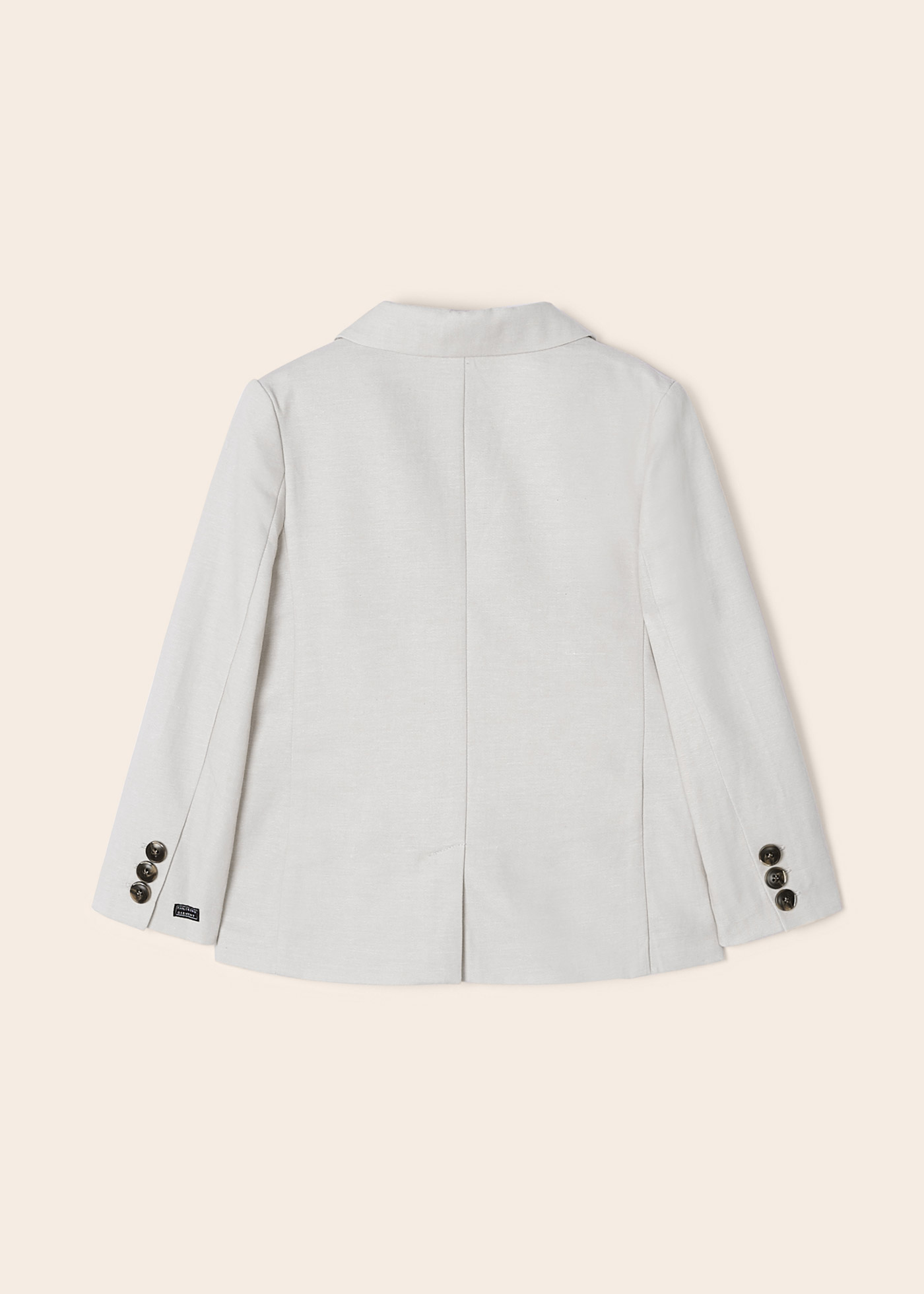 Blazer de linho para meninos