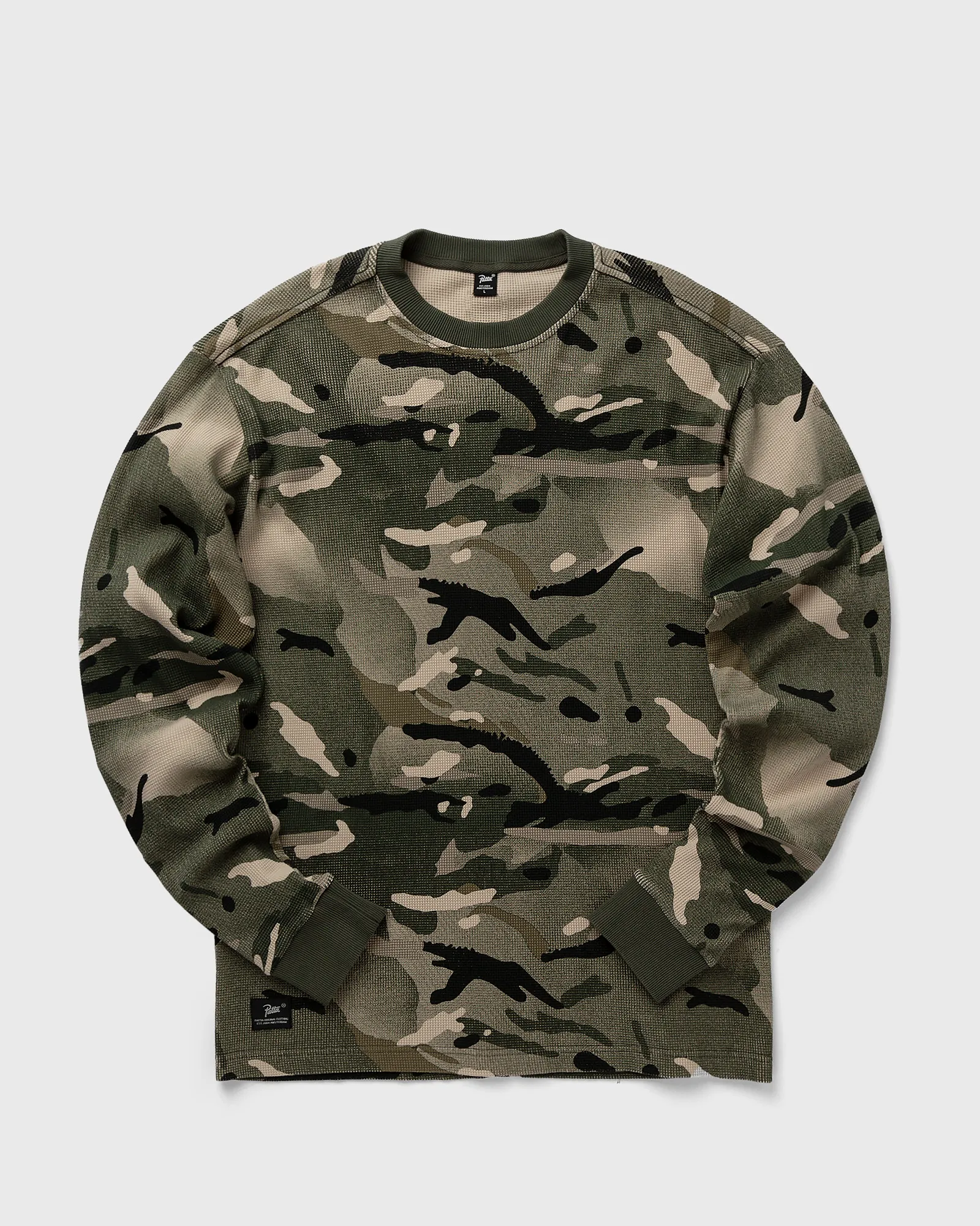 PATTA DIGI WAFFLE LS TEE