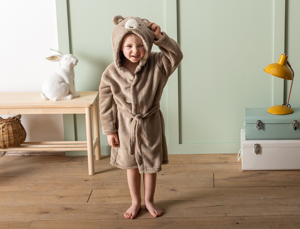 Peignoir ours enfant-Les Z'amis