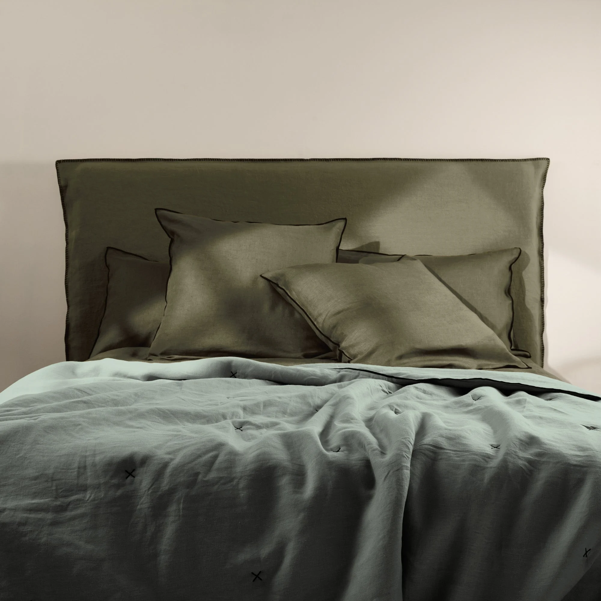 CARLINA - Couvre-lit matelassé | Vert