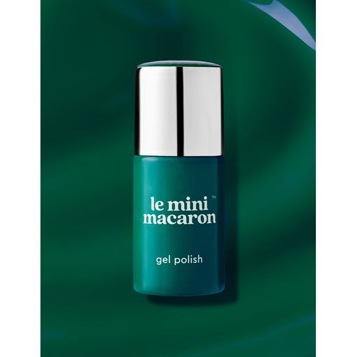 Le Mini Macaron Gel Polish, Emerald Green