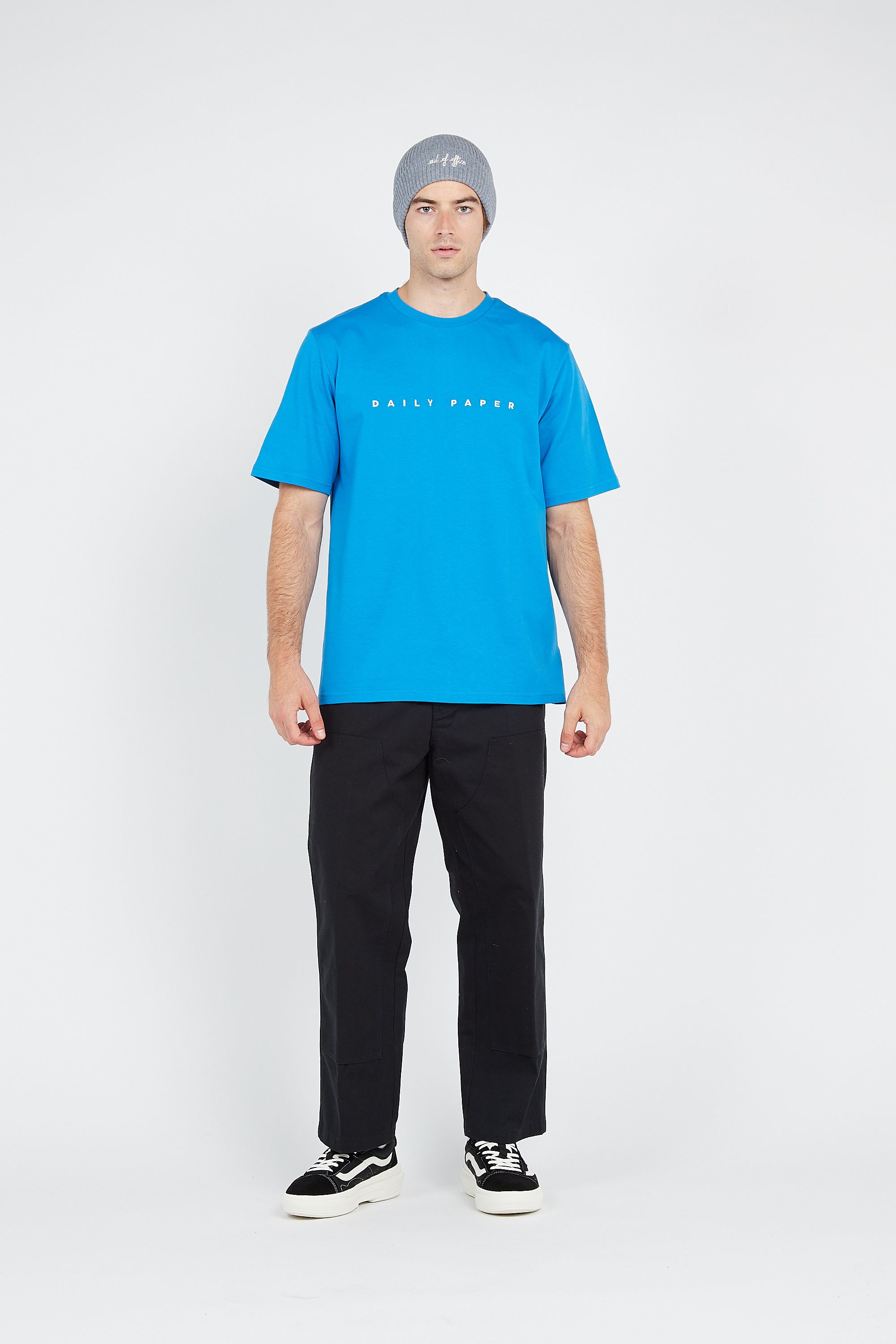 Daily Paper T-shirt ALIAS TEE Bleu