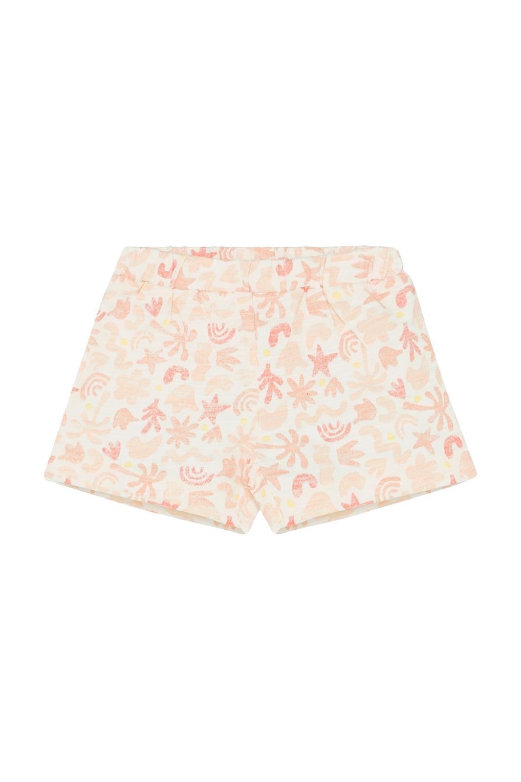 Noppies Baby Korte Broek all over print - Egret