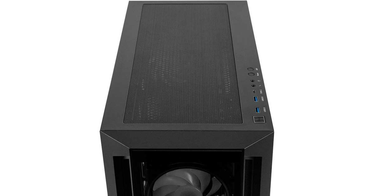 ChieftecAPEX midi tower behuizing  (Zwart | 2x USB-A | 1x USB-C | RGB | Tempered Glass)