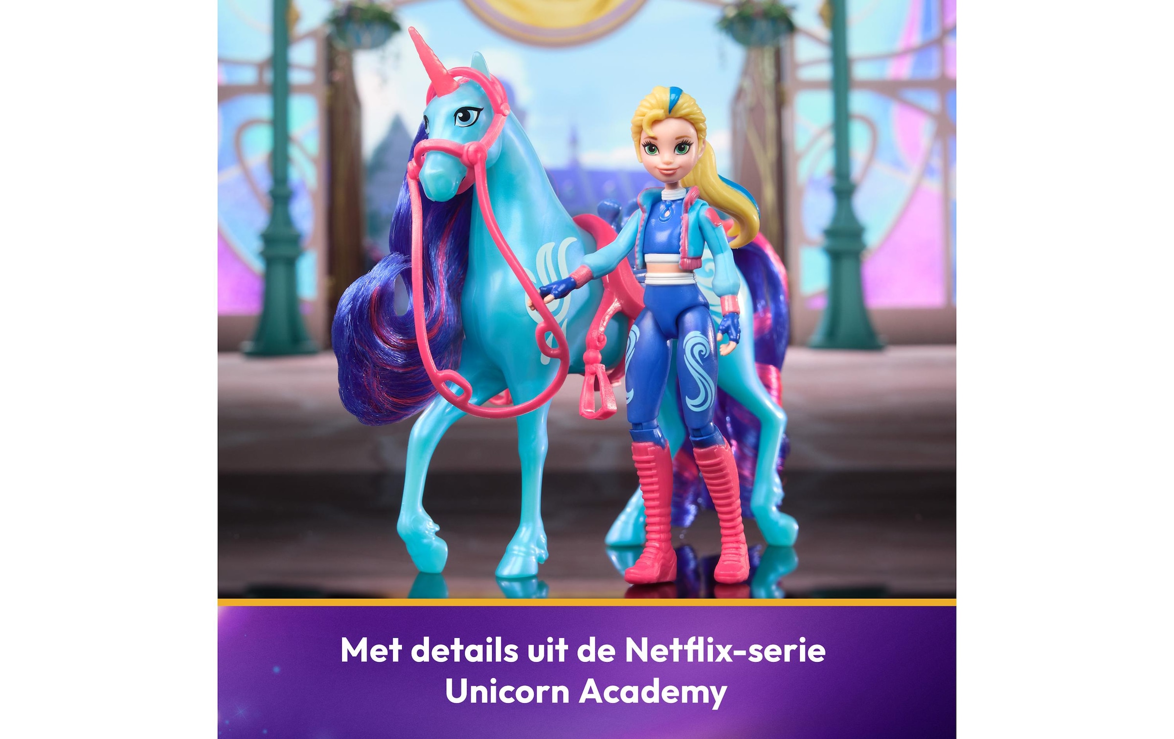 Spin Master Anziehpuppe »Unicorn Academy Isabel Doll & River Unicorn«