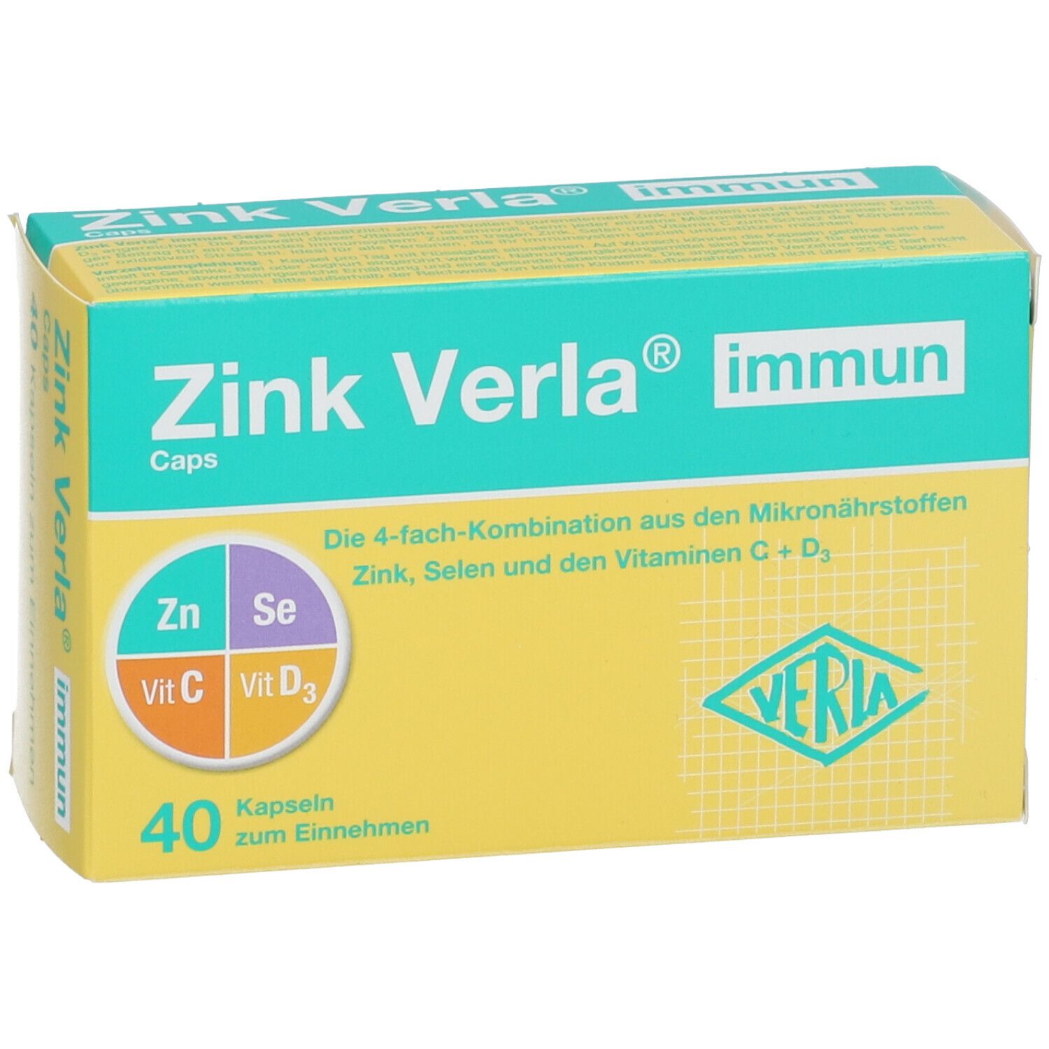 Zink Verla® immun Caps