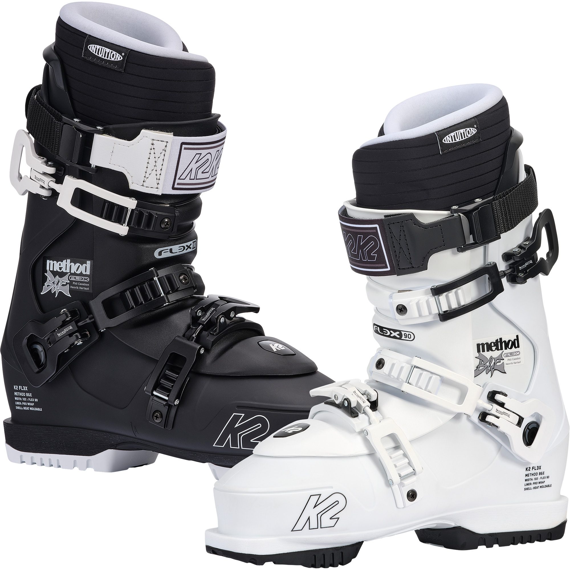 K2 Method B&E Alpin Skischuhe Herren schwarz weiß mix