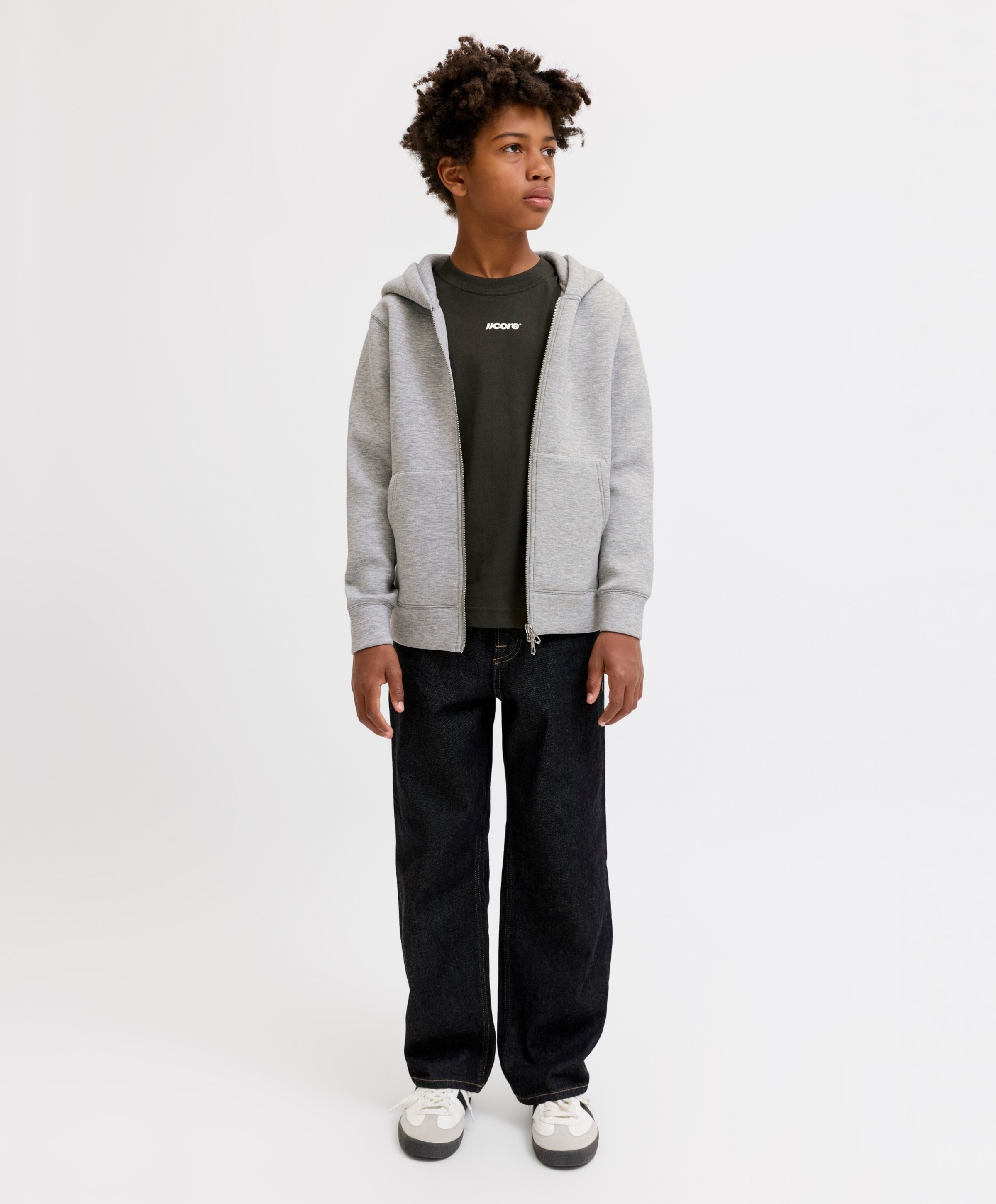 Jack & Jones Jongens vest grijs