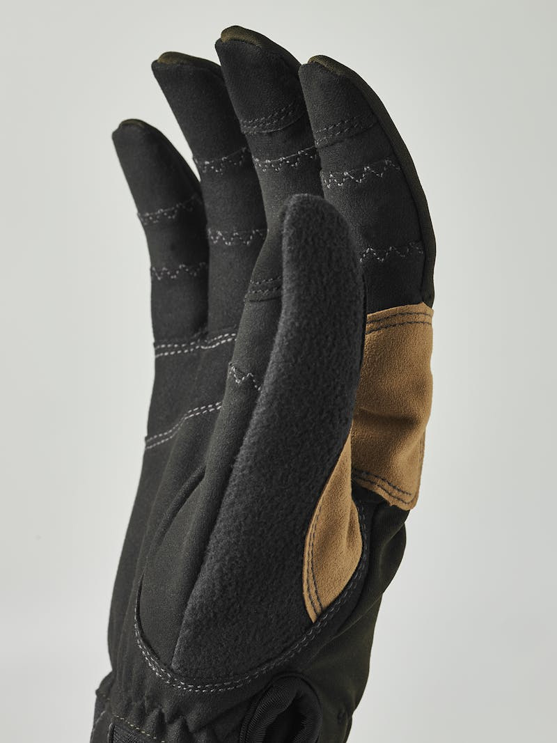 Ergo Grip Wool Touring 5-Finger Dark Forest