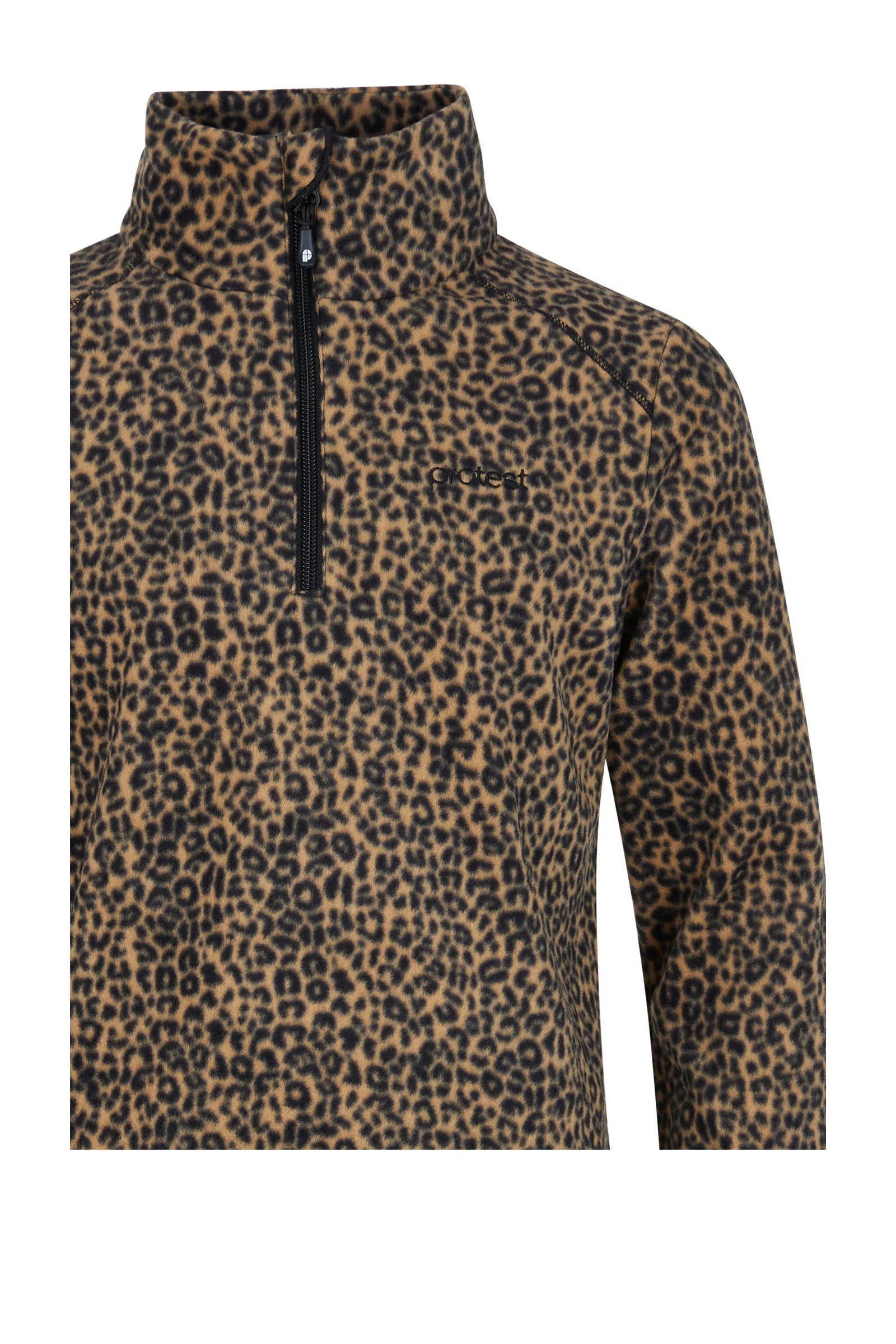 Protest skipully fleece PRTMISSY JR bruin/zwart