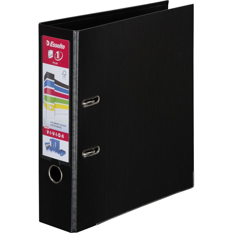Classeur à levier cartonné Esselte Maxi Plus A4 maxi - Dos 8 cm