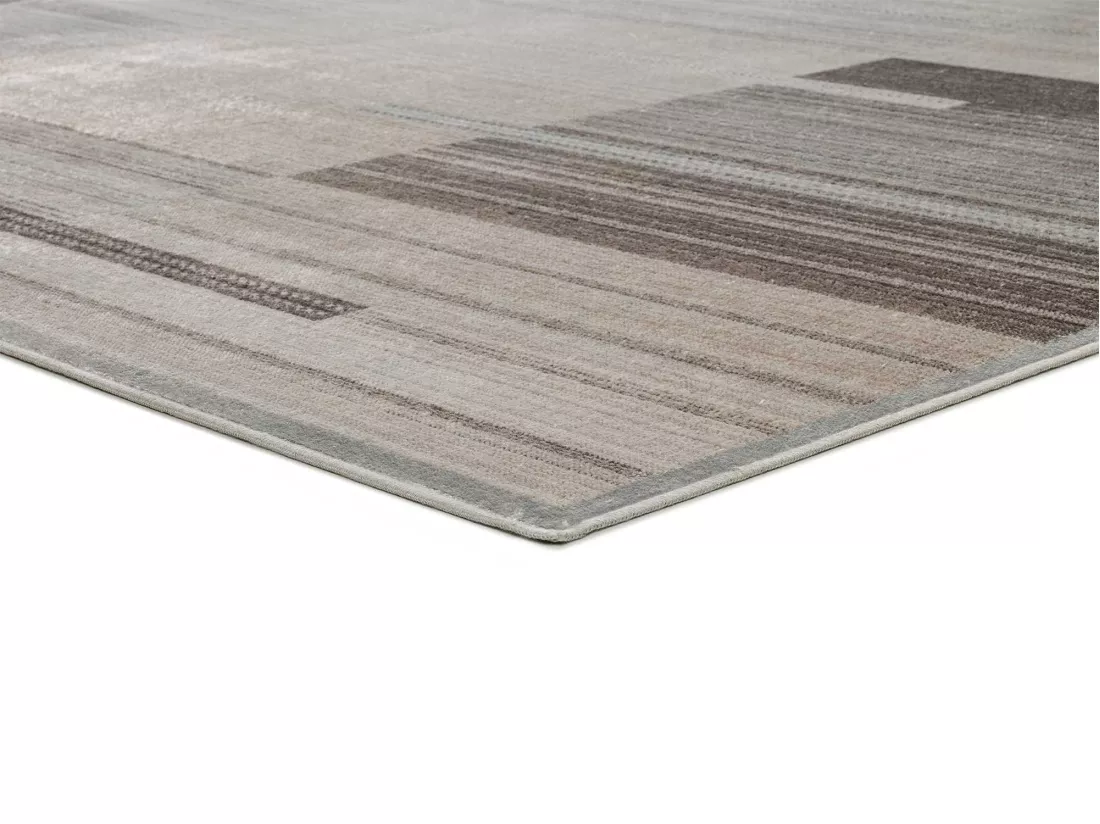 Tapis intérieur - géométrique - beige - 135 x 195 cm - LEGACY