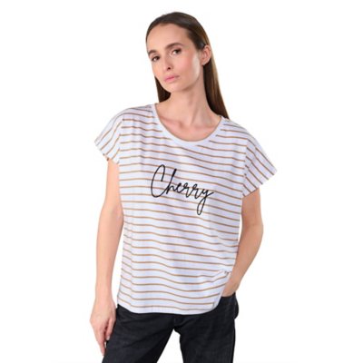 Tee-shirt à manches courtes femme Cottard LE TEMPS DES CERISES