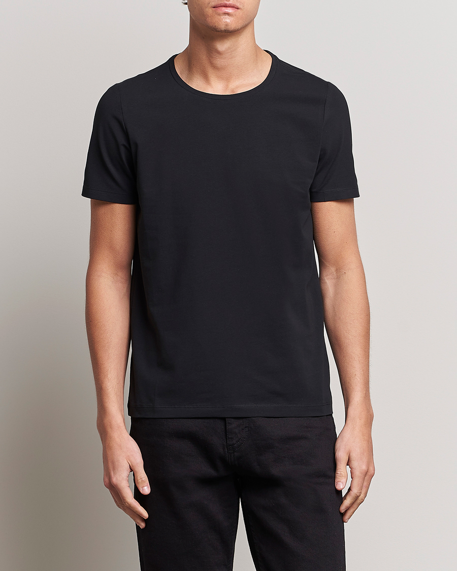 Oscar Jacobson Kyran Cotton T-shirt S-S Black