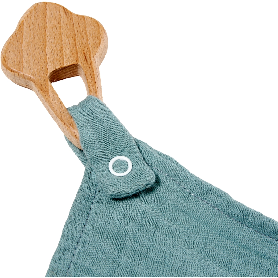 Nordic Coast Company Kuscheltuch Musselin Eis Mint